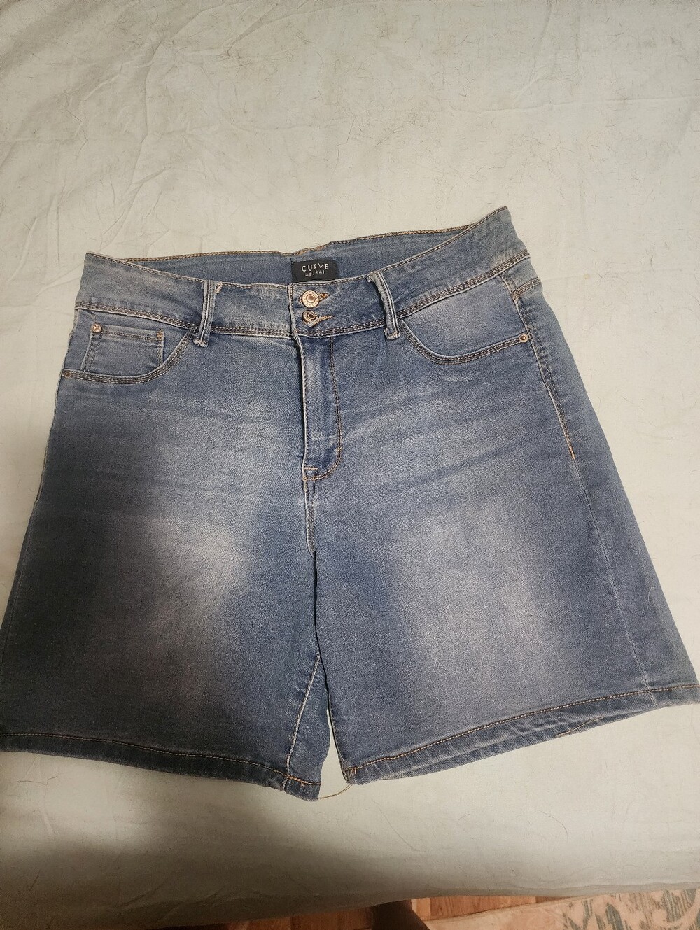 Super Stetchy Jean Shorts By Curve Appeal